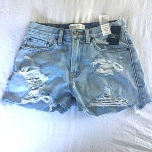 Abercrombie denim shorts